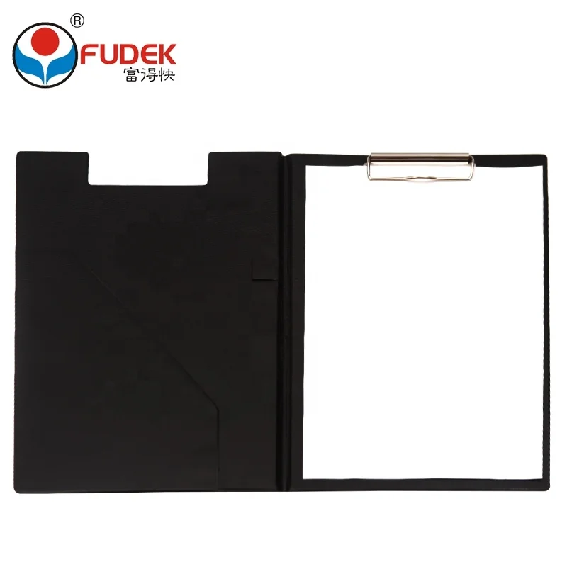 
2018 FUDEK PVC A4 restaurant menu clip file folder pocket folding clipoboard 