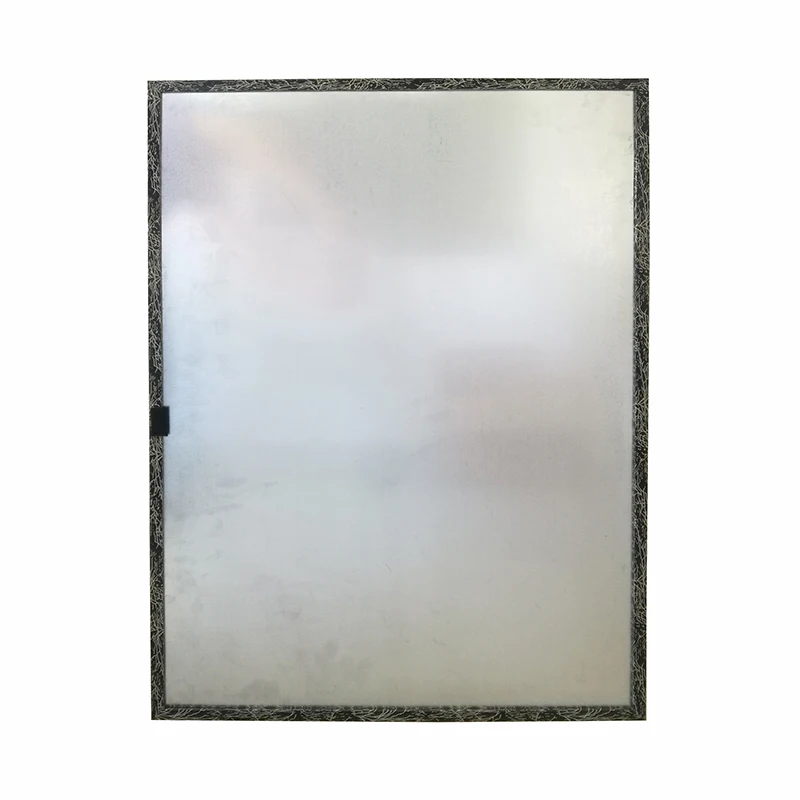 Magnetic Dry Erase Message Writing Wiping Memo Notice Whiteboard With Decorative Wooden frame