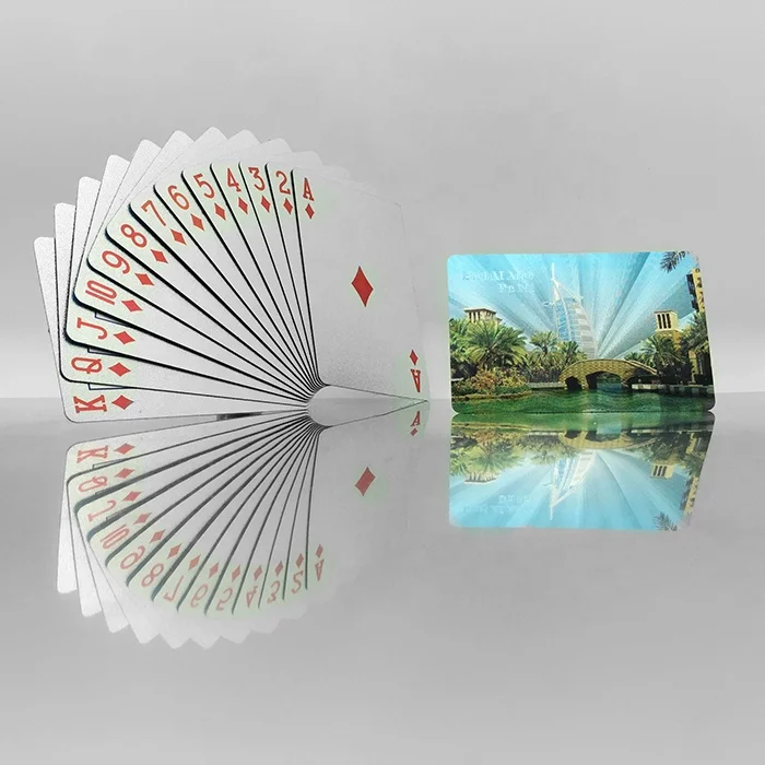 GS-18038 Promotional PET Playing Card Sheet Table Games