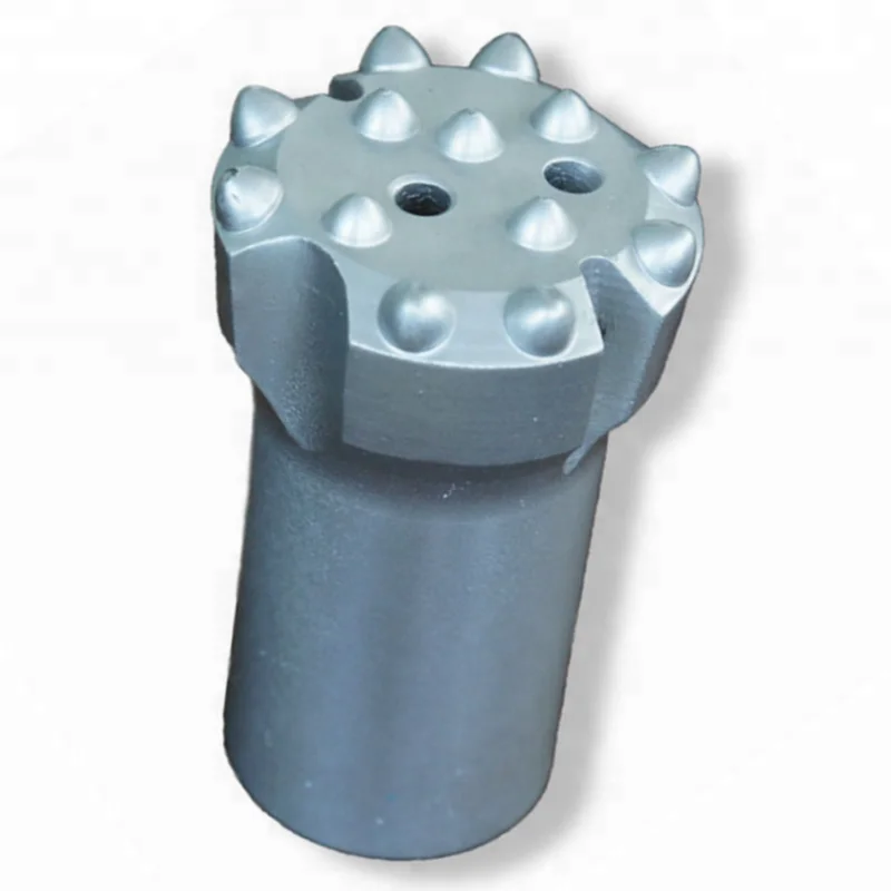 
T38 Stone Drilling Tools Mining Hard Rock Drill Jack Hammer Bit Threaded Tungsten Carbide Button Rock Drilling Bits For Marble 