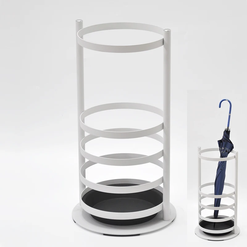 Black Color Office Wet Umbrella Stand With Double C Logo