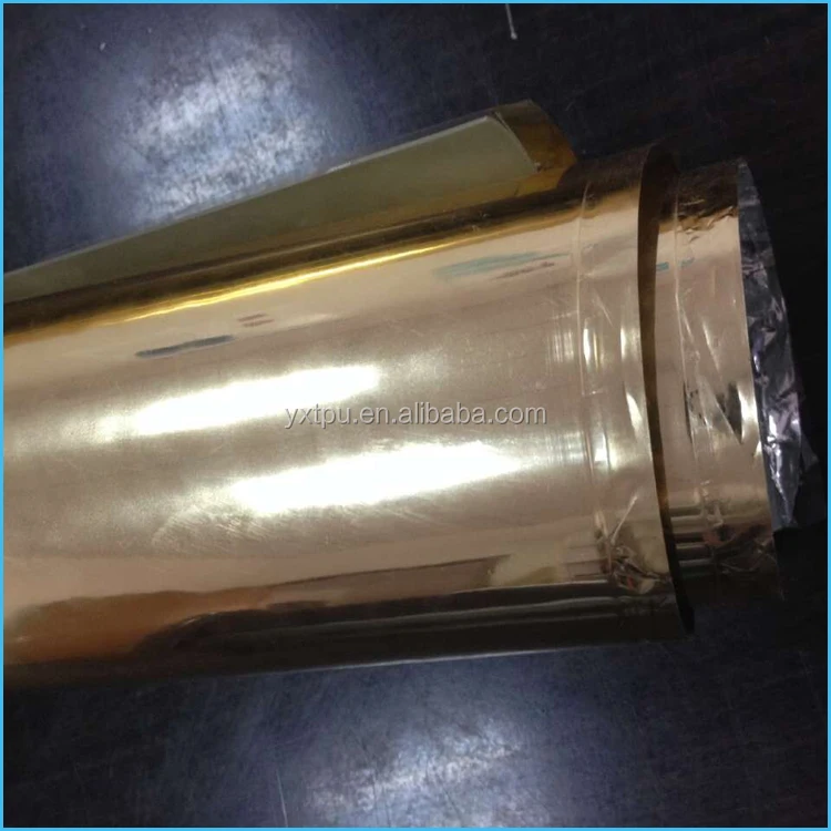 Gold Electroplating TPU polyurethane film