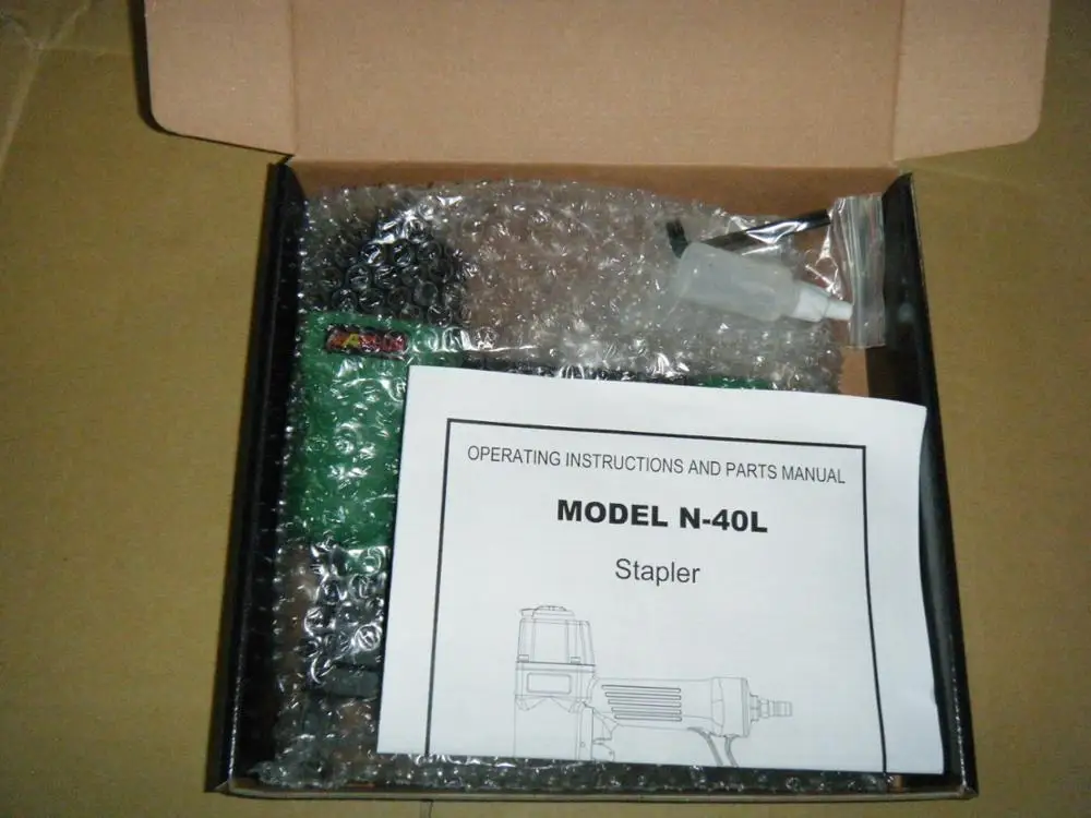 N-40L, 16GA, 11.1MM CROWN, LIGHT DUTY SENCO N STAPLE PNEUMATIC STAPLER