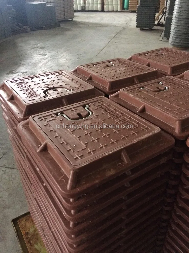 composite plastic manhole cover square