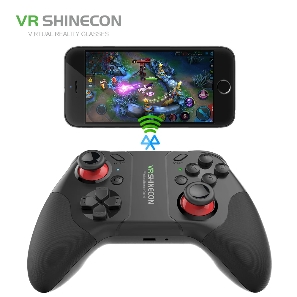 popular selling wireless gamapad wireless joystick game controller for ios and android system