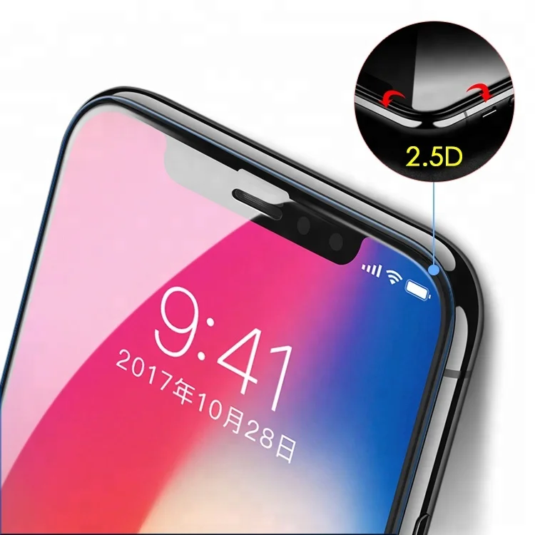 New 9H Flexible safety glass Super Hard glass screen protector for iphone XS Anti-explosion shockproof cell phone lcd screen