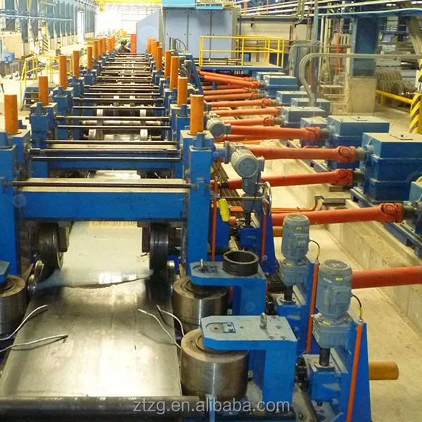 Steel tube making machine automatic square pipe welded production line