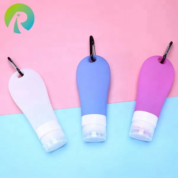 
New Products 2018 Drinking Sport Bottle Foldable Silicone Travel bottle 