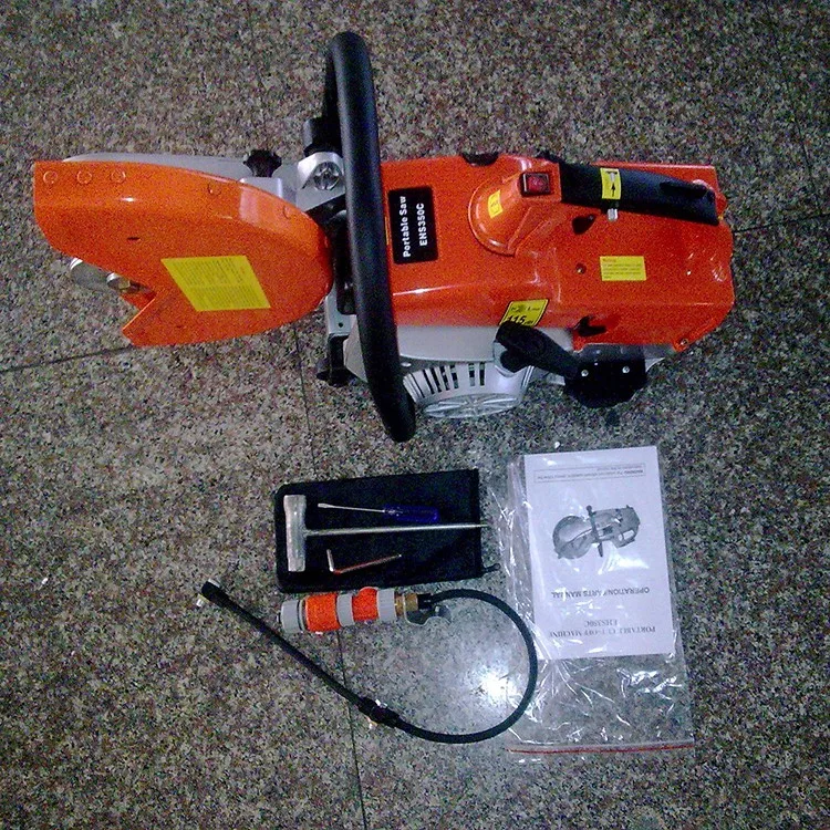 mini handheld gasoline concrete cutter