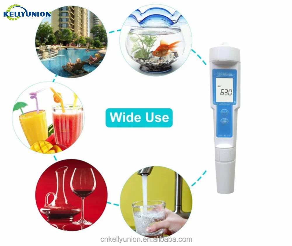 Factory supplier Professional Multi Water Quality Test Industrial online handheld digital waterproof redox ph ORP meter