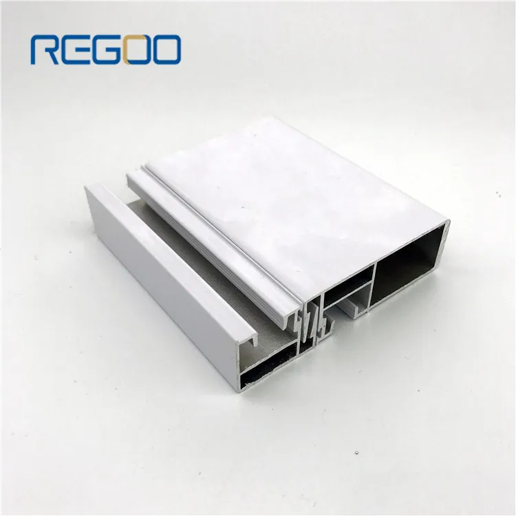 Regoo High-End продуктов белый алюминий французские двери профиль