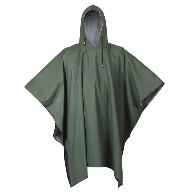 Wholesale New Poncho Rain Jacket  Casual Hot Sale Outdoor Hunting Poncho Rain Jacket