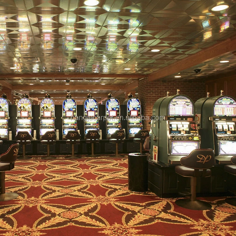 Luxury Wool for Casino 80% Wool 20% Nylon Casino Carpet CS-1003 Series