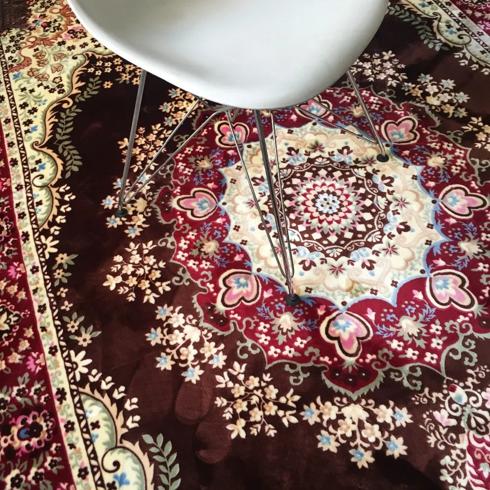 
Rachel print anti-slip antique carpet 