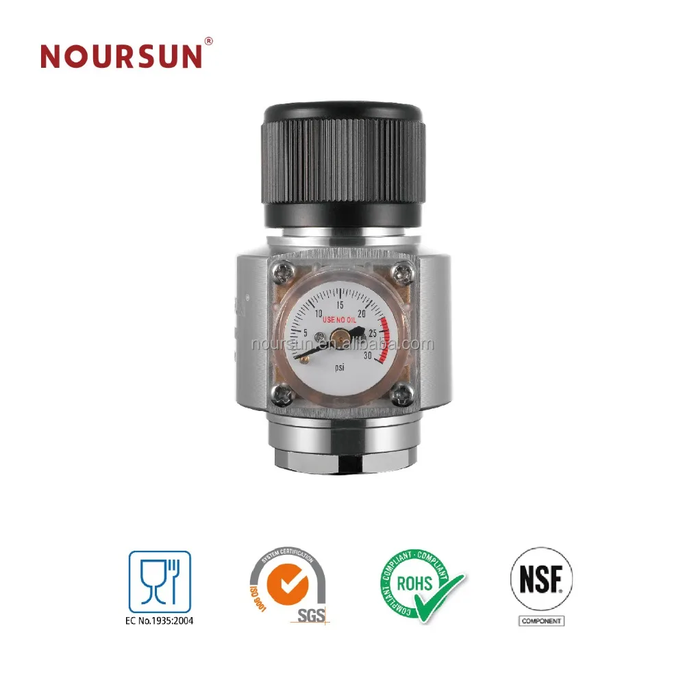 
High quality Mini Air pressure regulator/valve with buckle for Pneumatic Tools 