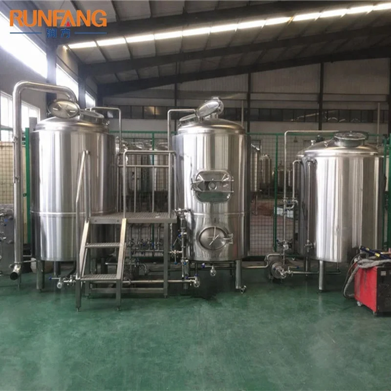 
Electric heating mash tun 500l mash tun jacketed agitator rake 