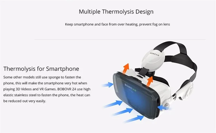Xiaozhai BOBOVR Z4 3D VR Glasses Virtual Reality Headset Cardboard Oculus Rift Gear VR Vive Box for iPhone HTC 4.7~5.56 Smartphone (20)
