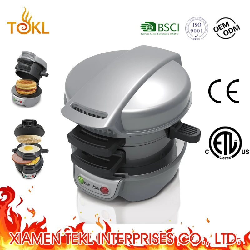 Портативная электрическая машина для бургеров на завтрак