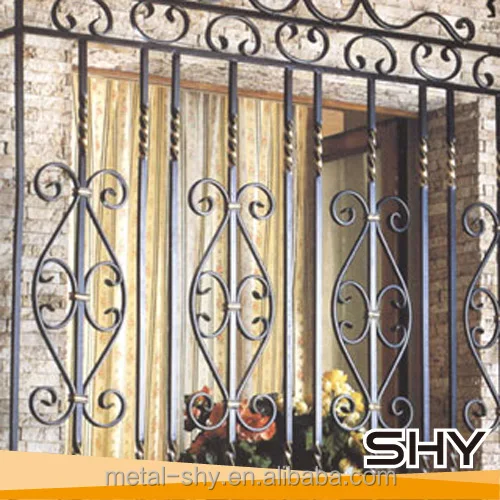 house Simple iron morden window grill design for sliding window