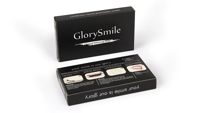 Luxury Teeth Whitening Activated Charcoal Strips for Stain Removal Dental Care OEM Custom Branding (CE Certified)