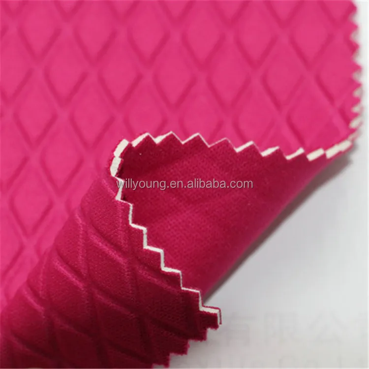textured neoprene rubber sheet for bags swimwear diving scuba material fabric