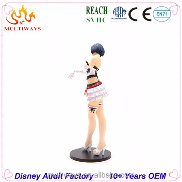 Nude girl action figure japan plastic custom made anime figure