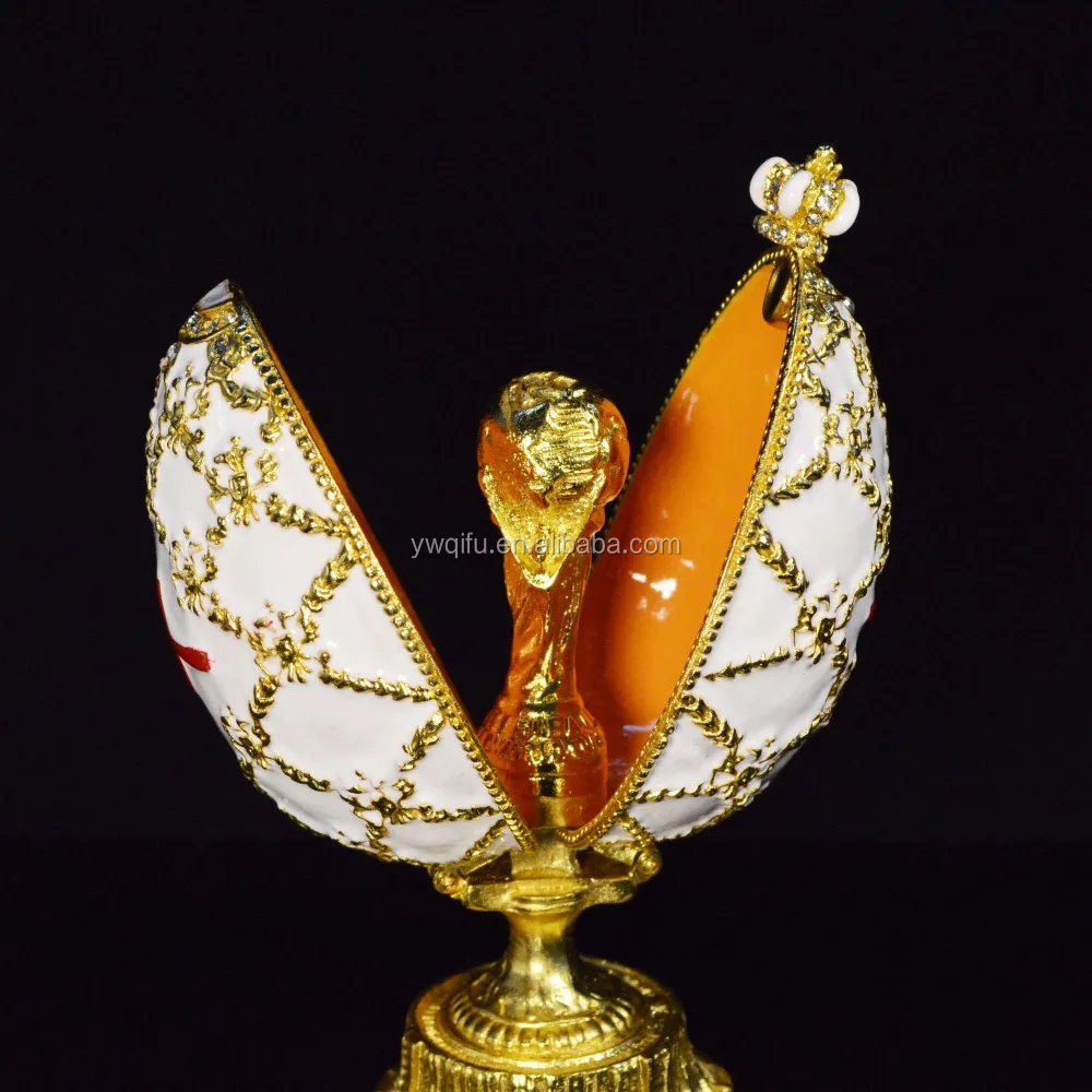 2022 QIFU faberge egg  souvenirs for home decoration