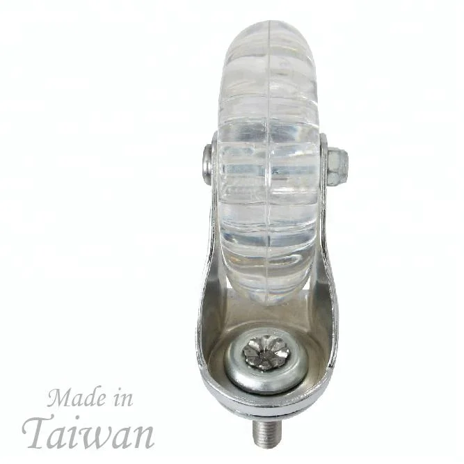 CCE Caster 3 Translucent Caster Wheel With Replacement Dolly