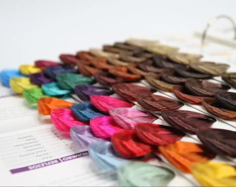 
Beauty HOT Professional SALON BEST Hair Coloring Hair Shade/Hair Swatch with customized color/design, OEM/ODM 