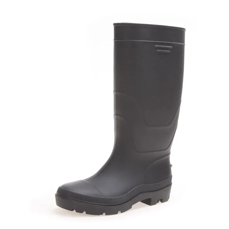 Steel Toe and Midsole Pvc Gumboots Cheap Price Good Quality 100% Waterproof Adult Cotton Fabric Men Customized Waterproof Boot