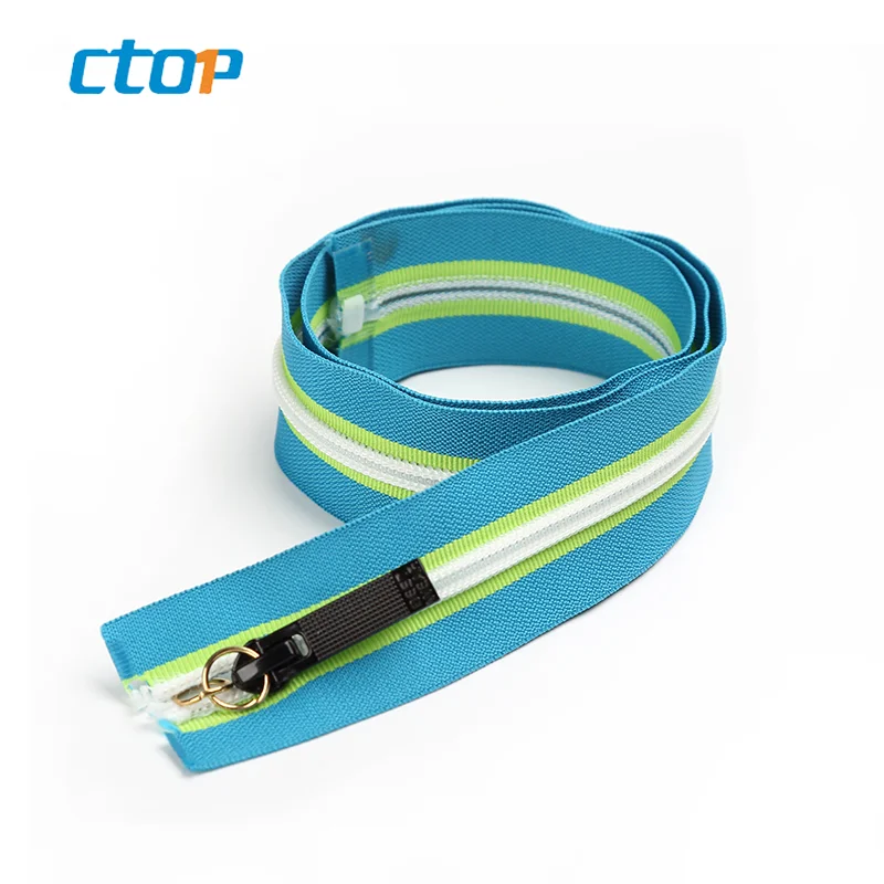 wholesale high quality low price fancy popular coil waterproof zipper for handbags custom zipper nylon zipper