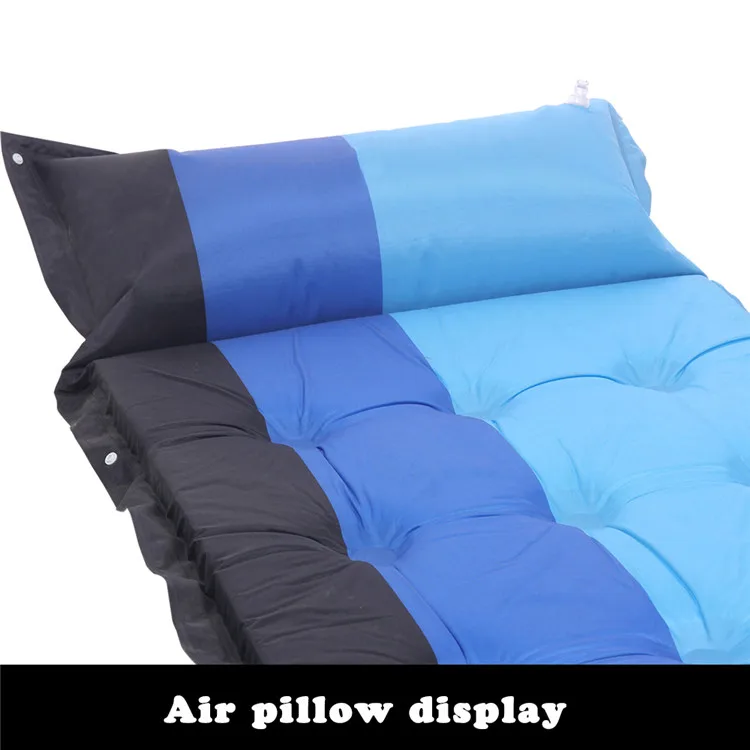 Wholesale car bed mattress for sleeping with pillow inflatable beach mattress