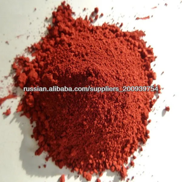 зеленый порошок оксида железа Fe2O3