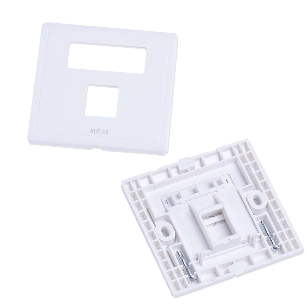 Taiwan Manufacturer RJ45 Cat6 Keystone Jack Face Plate