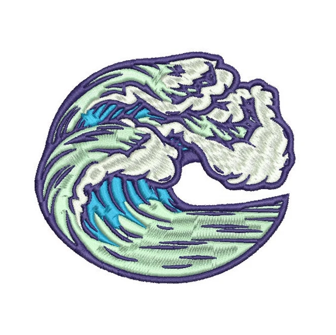 Impressionism patch Van Gogh embroidery patch iron on back for jacket jeans