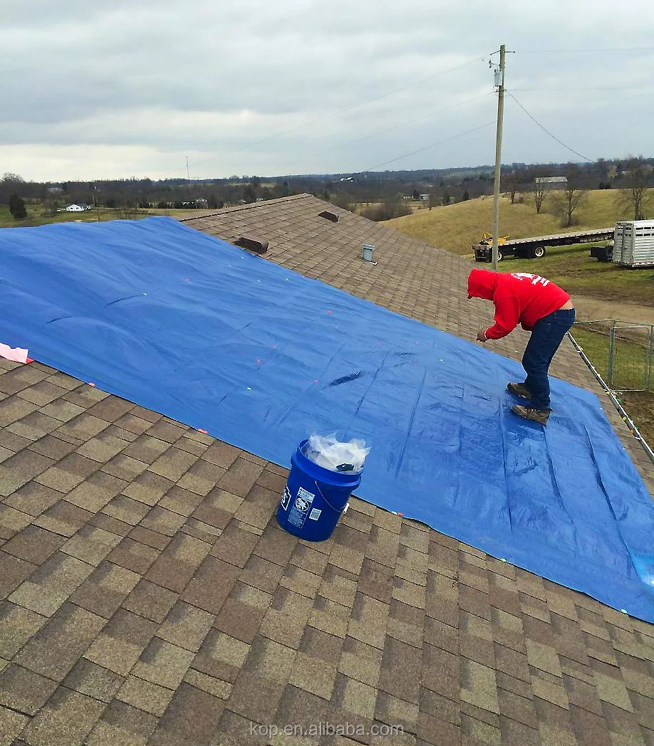 Waterproof plastic tarpaulin heavy duty Blue Tarp material Tarpaulin roll lifetime more than 8 years pvc tarpaulin