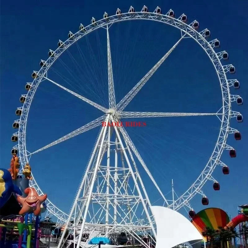 66m cheap kiddle luna park small hot sale big outdoor ferris wheel for sale