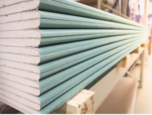 Glass fiber reinforced gyproc gypsum board for decorative