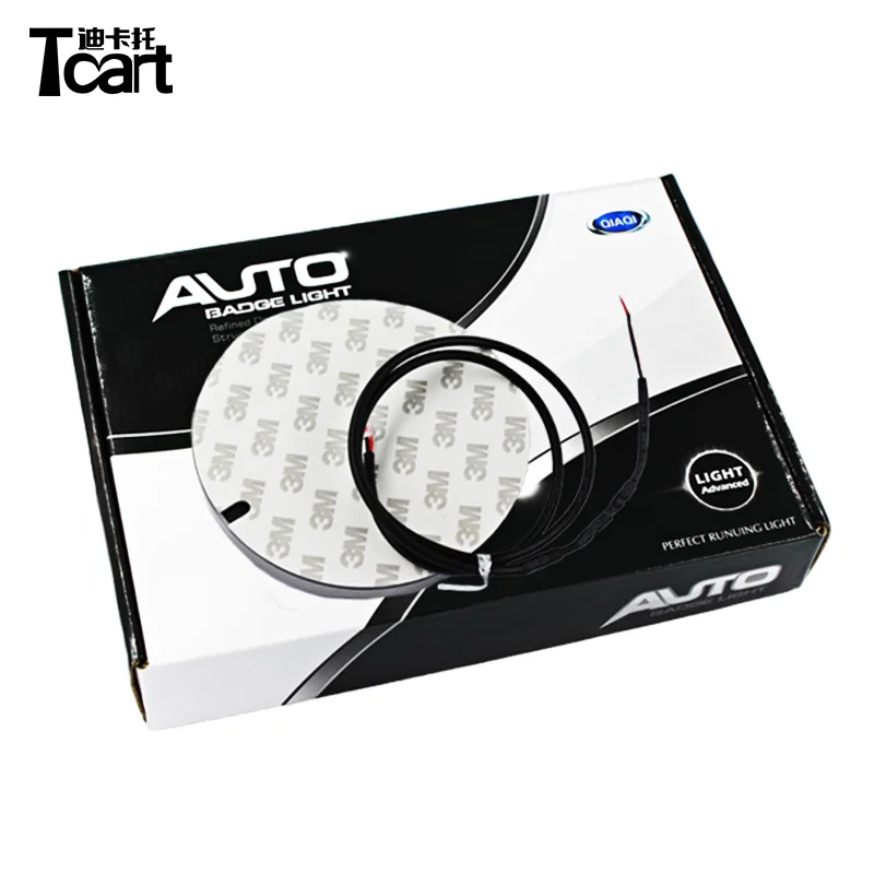 Tcart factory wholesale New Design Superbright Auto Light Emblem Badge Light 4D LED Car Logo