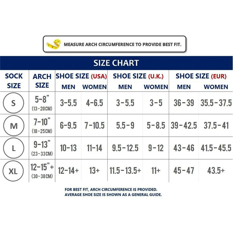 medical equipment arch support compression foot sleeves gym equipment plantar fasciitis socks for men and woven