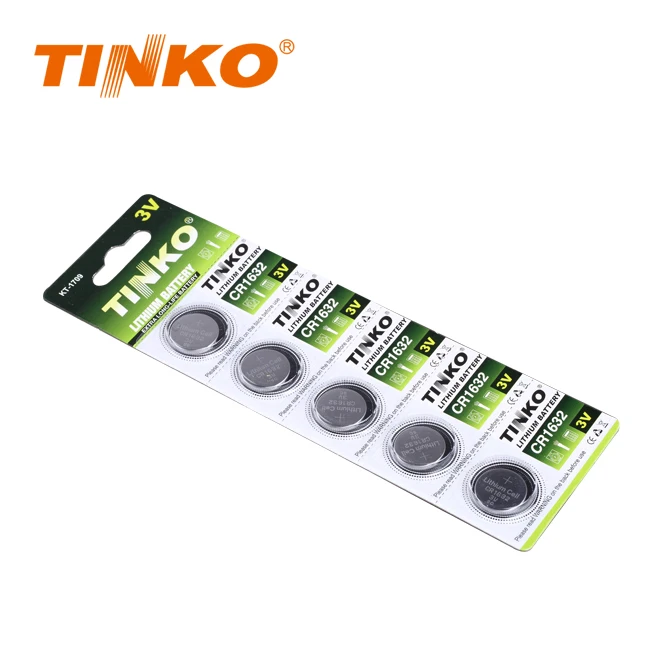 TINKO BUTTON CELL BATTERY CR1620/CR1632/CR1220/CR2032/CR2025/CR2016