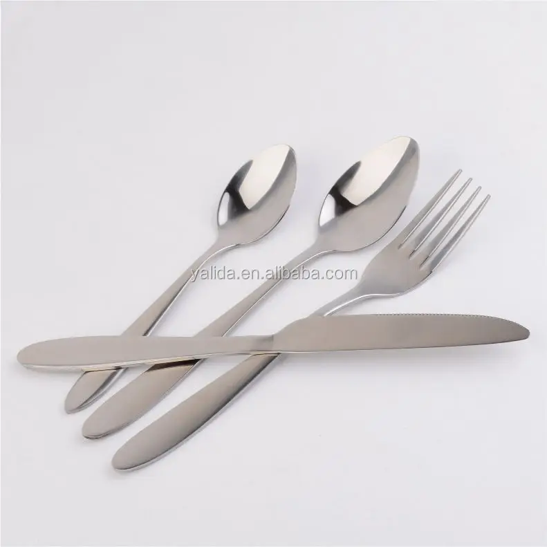 restaurant spoon fork knife sets high quality kitchen knife set