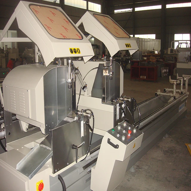 aluminum window door fabrication Double Head Precision Cutting Machine