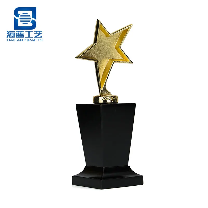 Custom metal gold sport run trophy fantasy american football table tennis bowling cricket golf trophy