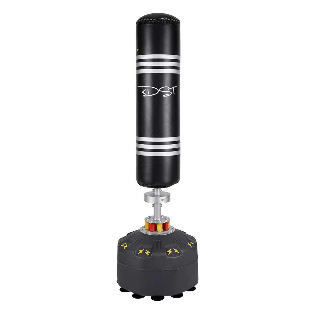 
logo custom hot sell fitness equipment heavy boxing training bags free standing kickboxing body punching bag 