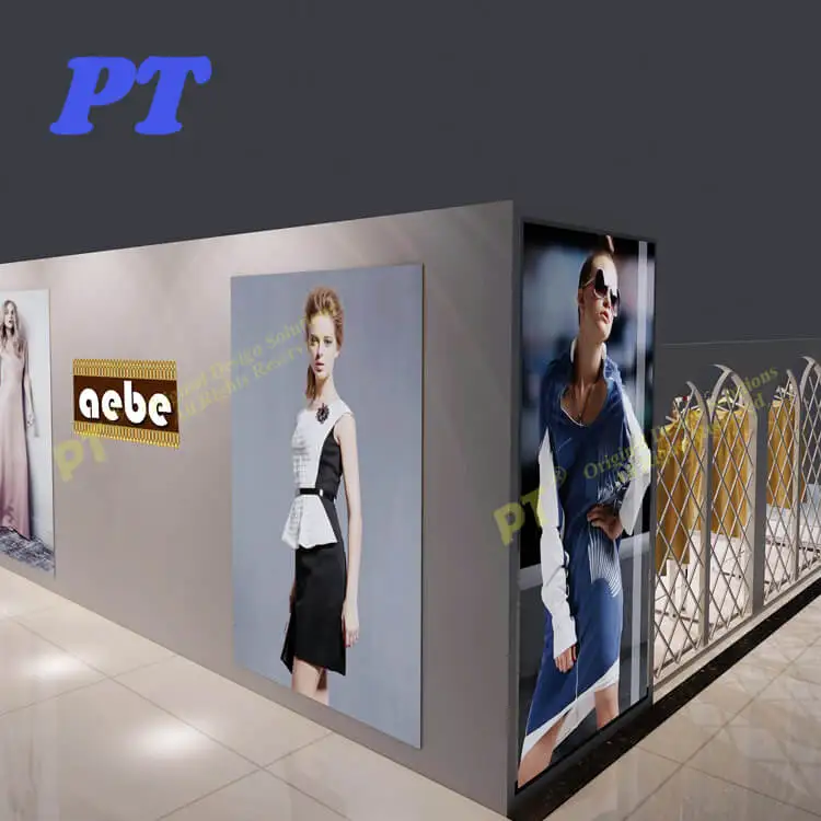 Commercial Luxury Shopping Mall Clothes Display Ideas Boutique Furniture For Kiosk Design Idea For Clothing