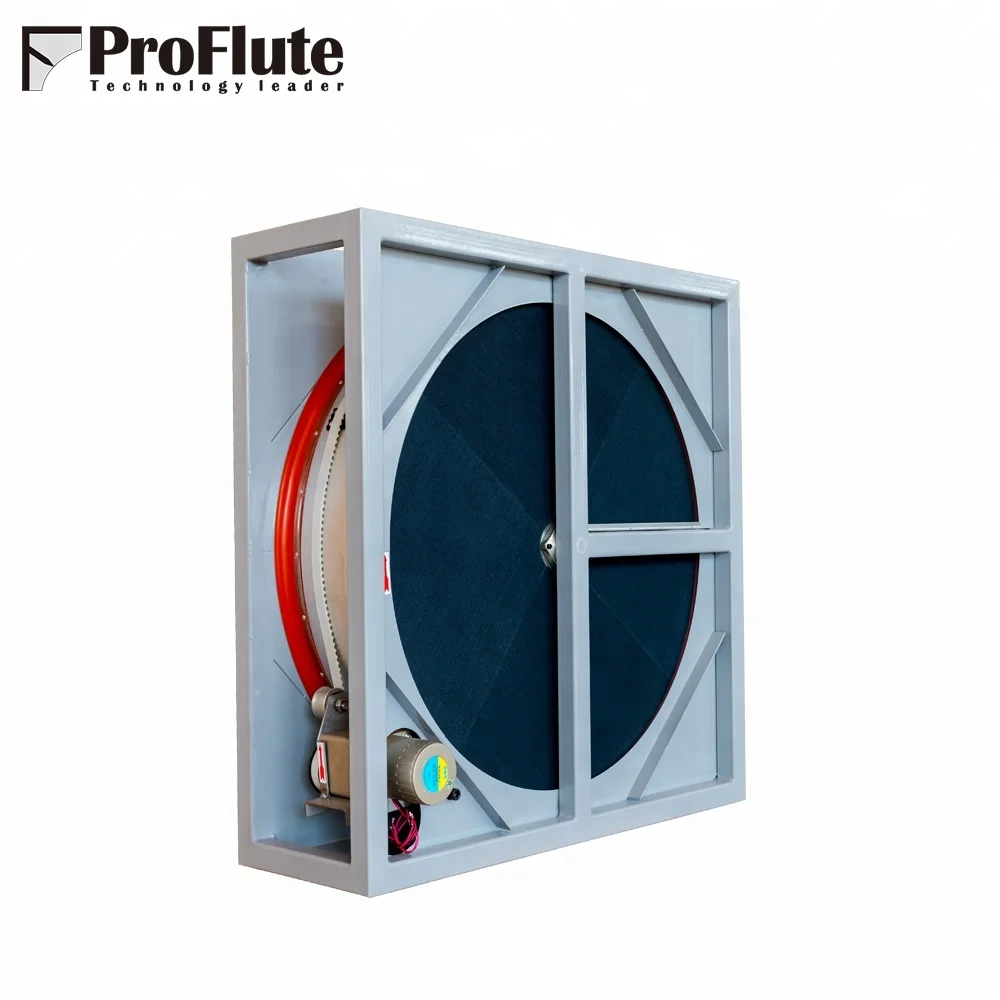 Desiccant wheel with cassette and motor for industry dehumidifier