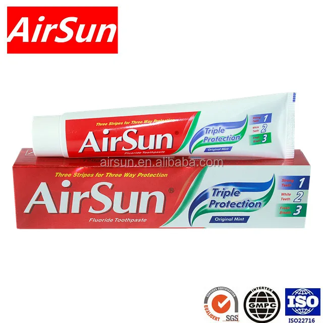 AirSun Mint Fluoride Whitening Tooth Paste