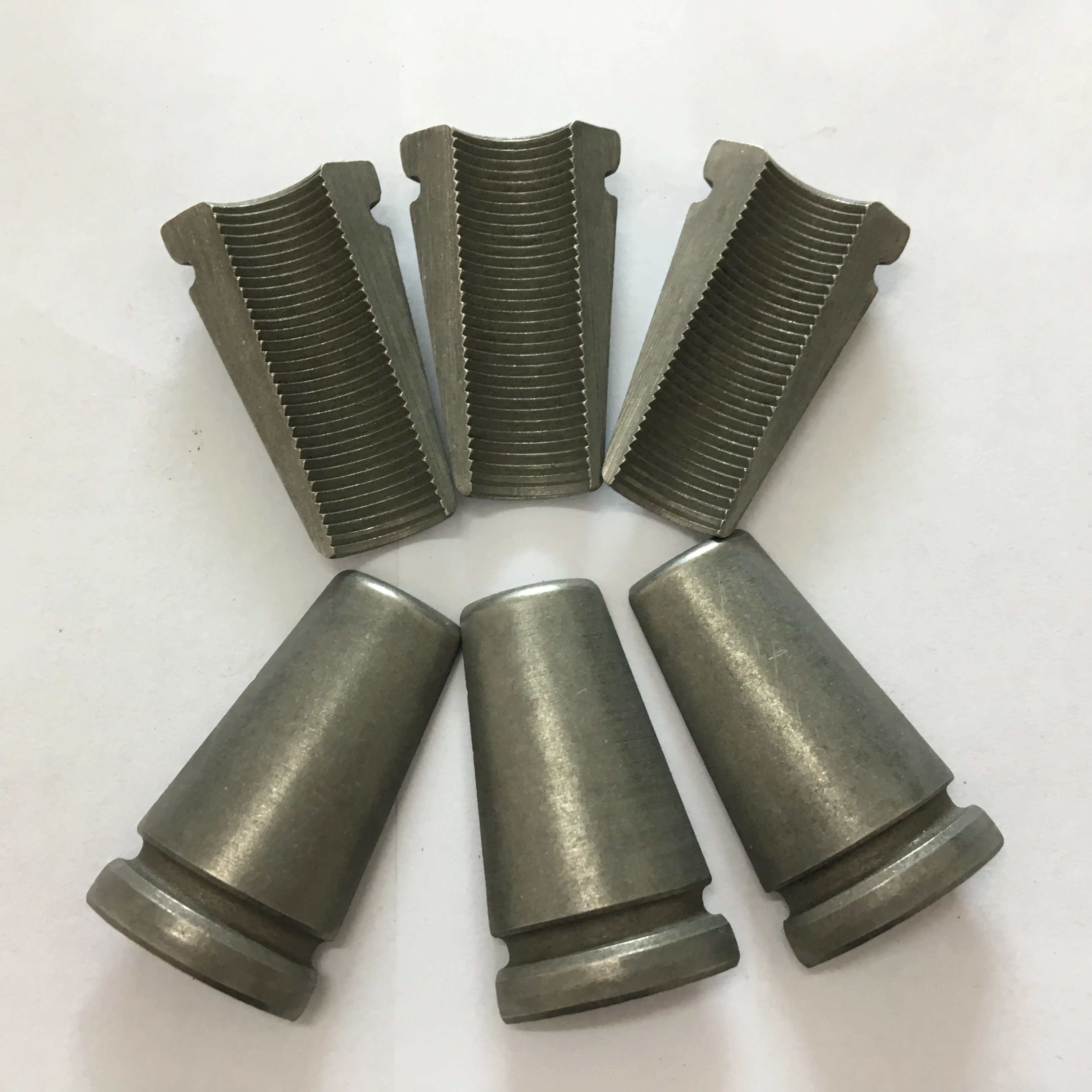 
Fast Delivery prestressing wedges grips 12.7mm 15.24mm 15.7mm 0.5 0.6 for prestressed post tensioning concrete Anchor 