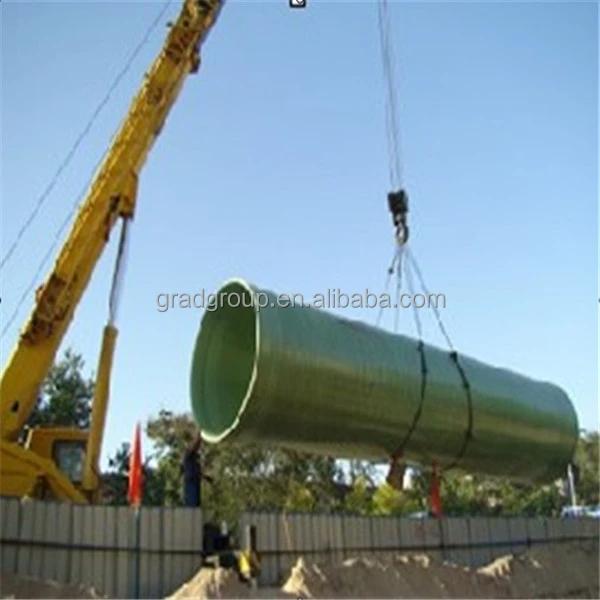 ГРАД FRP обмотки трубы для канализации/питьевой воды